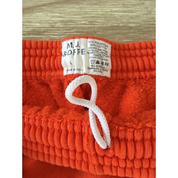Vintage SOFFE UVA University Of Virginia Sweatpants Orange LARGE USA - Picture 2 of 3